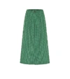 BALENCIAGA COAT羊毛混纺中长半身裙,P00487625