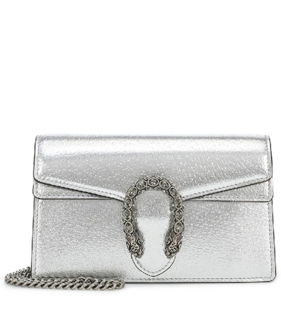 Gucci Dionysus Super Mini Crossbody Bag In Gray