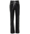 ALEXA CHUNG SIOUXSIE HIGH-RISE LEATHER PANTS,P00488503