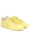 Gucci Women's Ace Sneaker With Interlocking G In Yellow