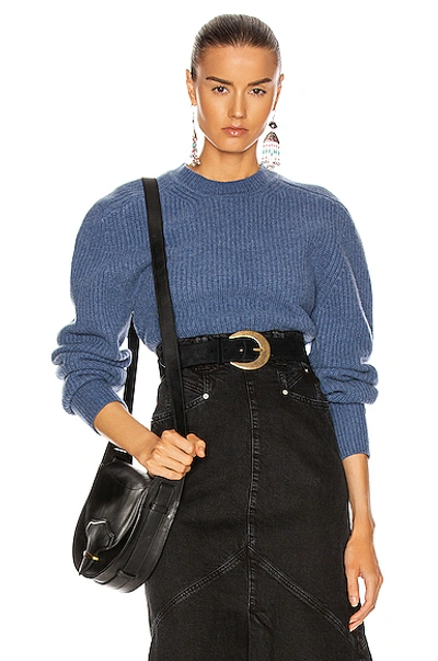 Isabel Marant Brent Sweater In Blue