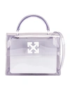 OFF-WHITE PVC JITNEY 2.8 BAG,OFFF-WY76