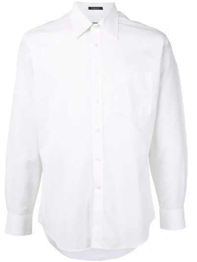 D'urban Button-down Shirt In White