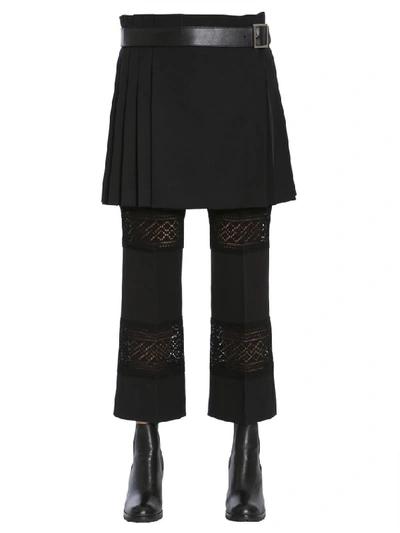 Alexander Mcqueen Women's Black Wool Skirt