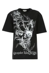 ALEXANDER MCQUEEN ALEXANDER MCQUEEN SKULL FLORAL PRINTED T