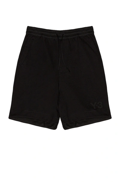 Y-3 Utility Logo-print Swim Shorts In Black