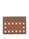 VALENTINO GARAVANI STUD DETAIL CARDHOLDER