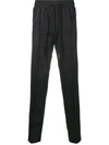 TAGLIATORE DRAWSTRING TRACK PANTS