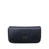 Smythson Sunglasses Case In Panama In Navy
