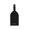 Smythson Panama Luggage Tag In Black