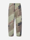 OFF-WHITE CAMO STENCIL COTTON SWEATPANTS