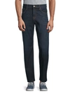 7 For All Mankind Men's Austyn Relaxed Straight-fit Jeans In Dark Blue