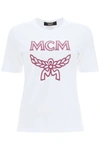 MCM T-SHIRT WITH LOGO,11448497