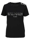 BALMAIN LOGO PRINT T-SHIRT,11447036