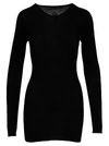 RICK OWENS RIBBED KNIT SWEATER,11446959