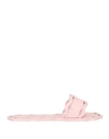 Carlotha Ray Laser-cut Patterned Scented-rubber Slides In Pink