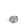 John Hardy Bamboo Ring In Multicolor