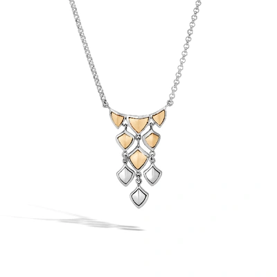 John Hardy Legends Naga Necklace In Sterling Silver/yellow Gold