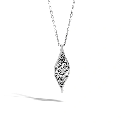 John Hardy Classic Chain Wave Pendant Necklace In Sterling Silver