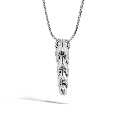 John Hardy Asli Classic Chain Link Pendant Necklace In Silver