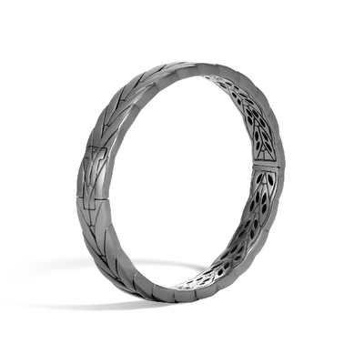 John Hardy Modern Chain 8mm Hinged Bangle In Multicolor