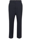 Oamc Idol Pants In Black Cotton In Dark Blue