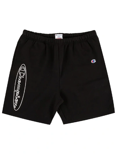Supreme X Champion Sweatshorts In Black