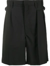 MAISON MARGIELA TAILORED VIRGIN WOOL SHORTS