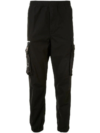 Aape By A Bathing Ape Cargo Trousers In Black