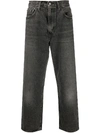 LEVI'S CROPPED STRAIGHT-LEG TROUSERS