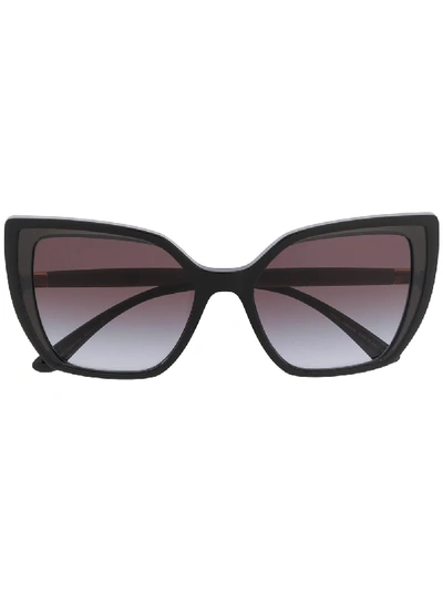 Dolce & Gabbana Square-frame Sunglasses In Black