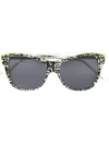 Cutler And Gross M1161 Square Sunglasses In Black