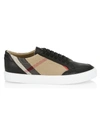 BURBERRY SALMOND VINTAGE CHECK SNEAKERS,400011807331