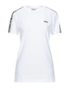 Fila T-shirts In White