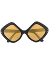 Cutler And Gross Oversize-frame Sunglasses In Black