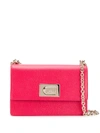 Furla Fuoco H Shoulder Bag In Red