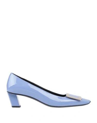 Roger Vivier Pump In Azure