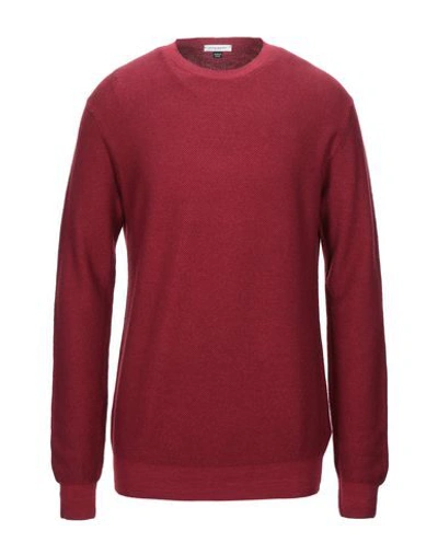 Paolo Pecora Sweaters In Red