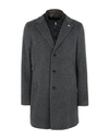 Manuel Ritz Coat In Grey