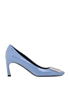 Roger Vivier Pump In Azure