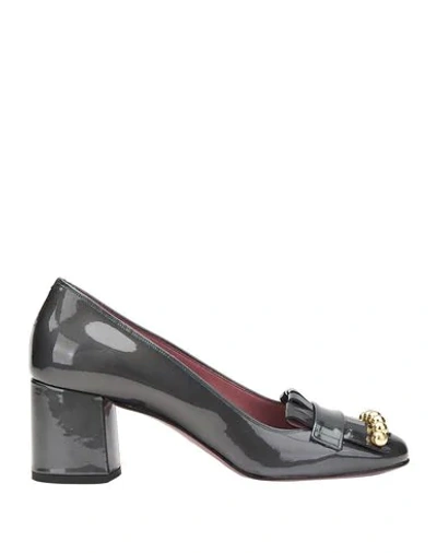 Albano Pump In Steel Grey