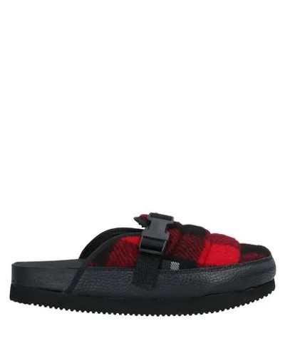 Woolrich Mules And Clogs In Red