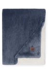 Ugg Wade Throw Blanket In Denim