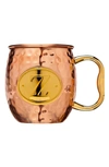 GODINGER MONOGRAM MOSCOW MULE MUG,19363