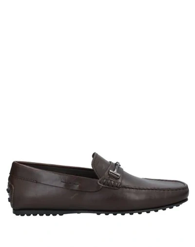 Tod's Loafers In Dark Brown