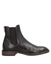 MOMA MOMA MAN ANKLE BOOTS DARK BROWN SIZE 9 CALFSKIN,11922676OD 17