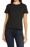 Commando Essential Crewneck Tee In Black
