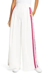 AJE PSYCHEDELIA SIDE STRIPE WIDE LEG PANTS,20AJ3045