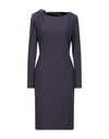 Emporio Armani Knee-length Dresses In Purple