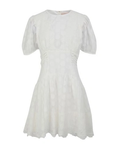 Keepsake Short Dresses In White